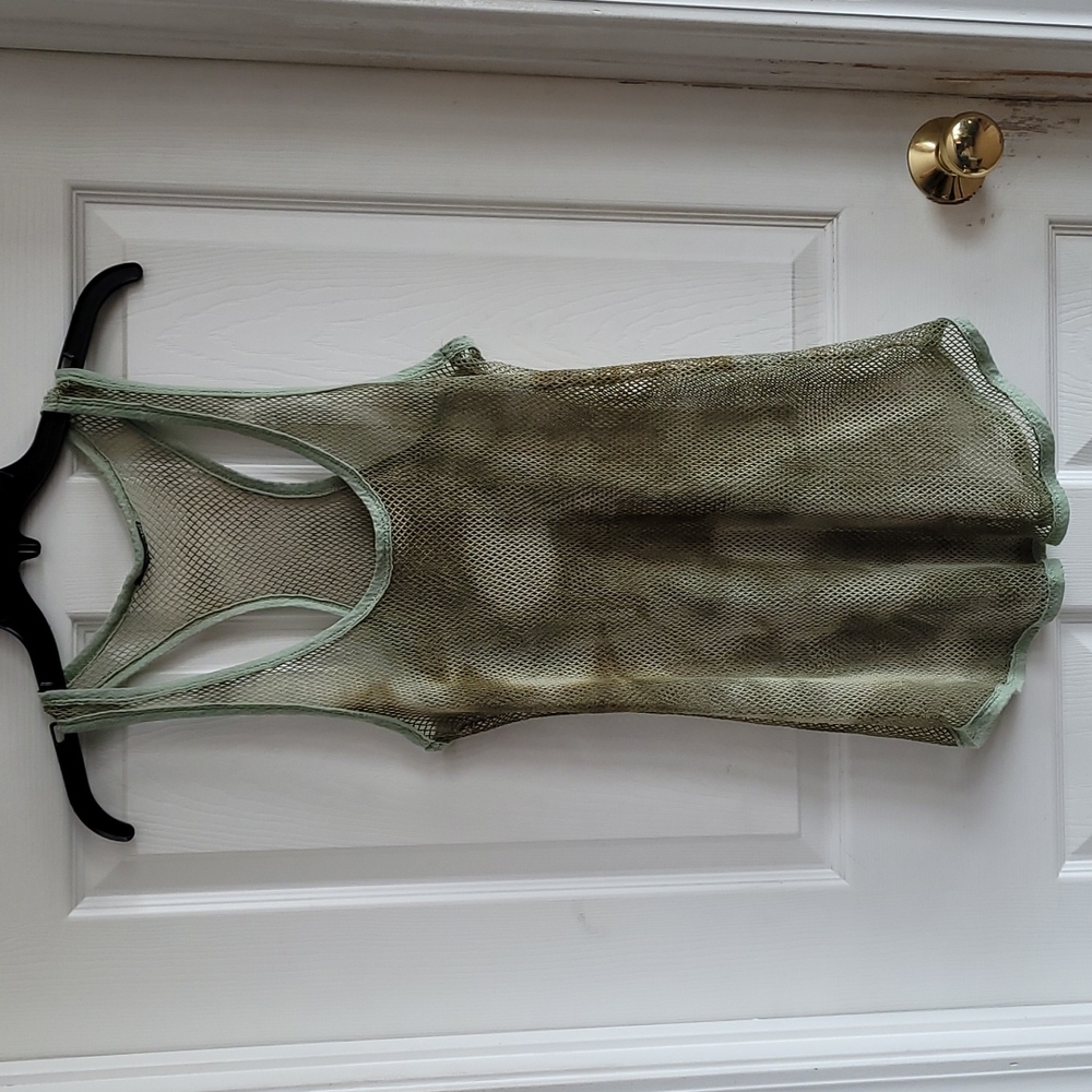 NWOT Macy's Camo Swim Cover